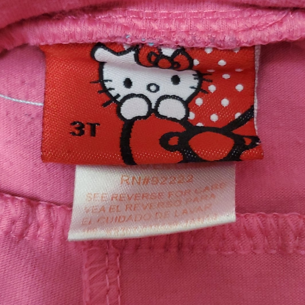 Hello Kitty girls 3T biker shorts - Picture 2 of 3
